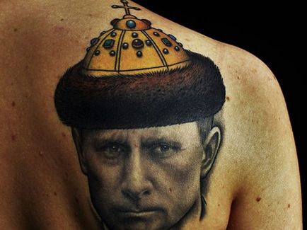 Putin pentru viață Rusii și-au explicat tatuajul cu președintele - politică, rusia
