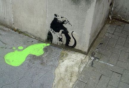 Banksy munkái (Banksy) (106 fénykép szöveg)