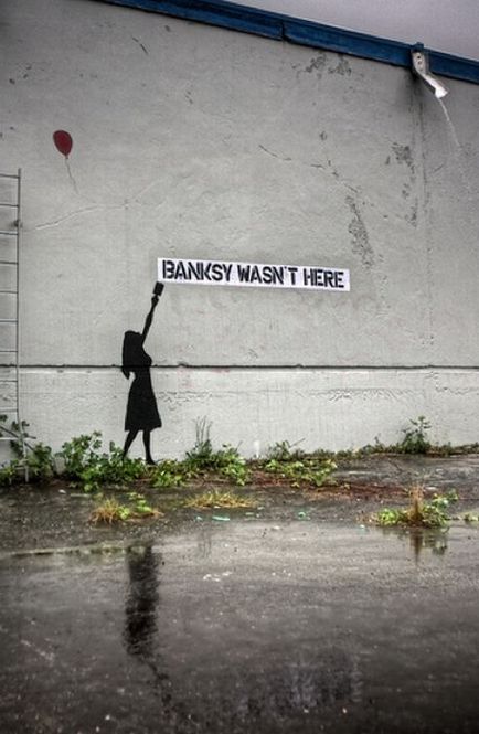 Роботи Бенксі (banksy) (106 фото текст)