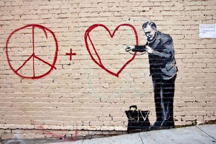 Роботи Бенксі (banksy) (106 фото текст)