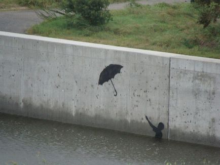 Banksy munkái (Banksy) (106 fénykép szöveg)