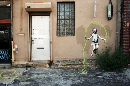 Lucrările lui Banksy (banksy) sunt interesante!