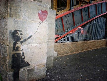 Lucrările lui Banksy (banksy) sunt interesante!