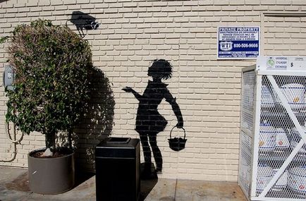 Lucrările lui Banksy (banksy) sunt interesante!