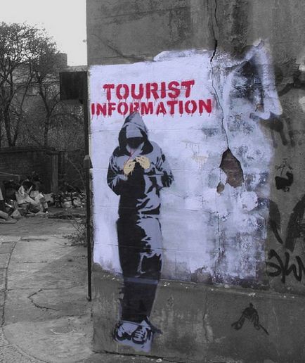 Lucrările lui Banksy (banksy) sunt interesante!