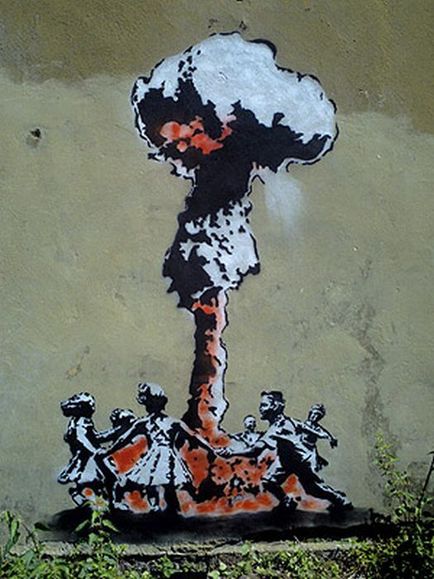 Роботи Бенксі (banksy) це цікаво!