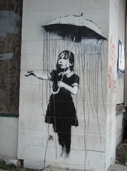 Lucrările lui Banksy (banksy) sunt interesante!