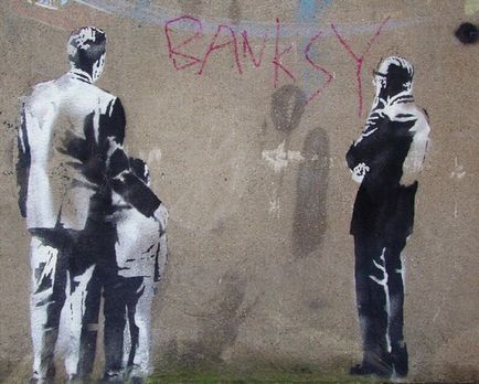 Роботи Бенксі (banksy) це цікаво!