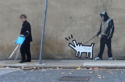 Lucrările lui Banksy (banksy) sunt interesante!