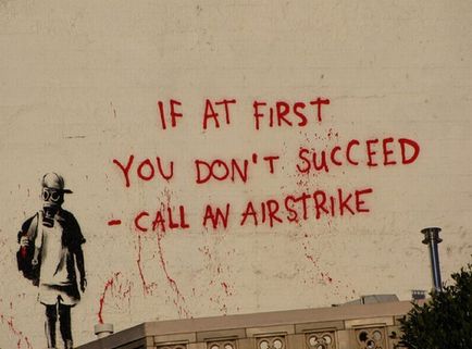 Lucrările lui Banksy (banksy) sunt interesante!