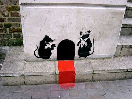 Роботи Бенксі (banksy) це цікаво!