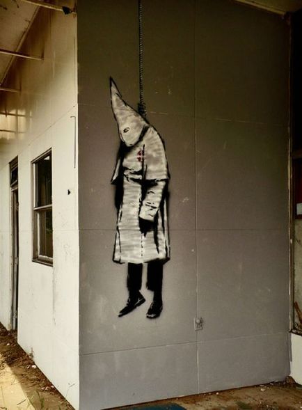 Lucrările lui Banksy (banksy) sunt interesante!