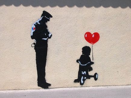 Lucrările lui Banksy (banksy) sunt interesante!