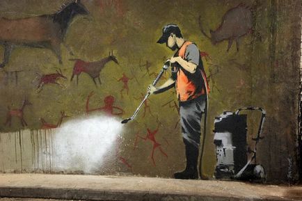 Роботи Бенксі (banksy) це цікаво!