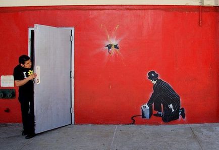 Lucrările lui Banksy (banksy) sunt interesante!