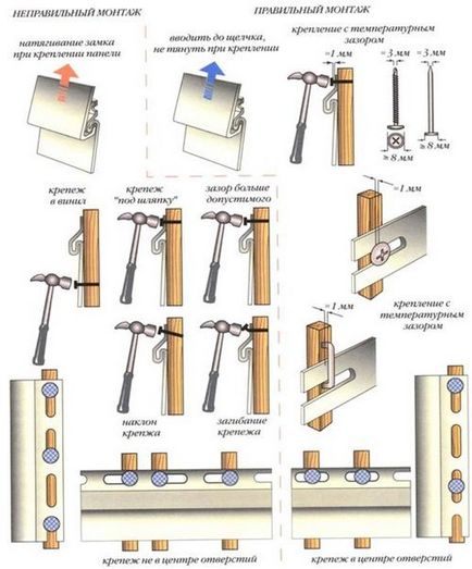 Luați în considerare cum să montați un perete de siding cu propriile mâini, montazh saidinga