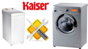 Repararea mașinilor de spălat Kaiser propriile mâini