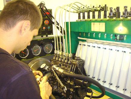 Repararea pompei de combustibil de înaltă presiune a motorului diesel