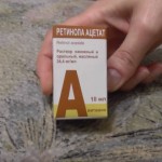 Instrucțiunile de utilizare a acetatului de retinol, calorifier