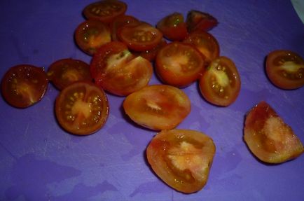 Рецепт салат з помідорів з кунжутом покроковий з фотографіями