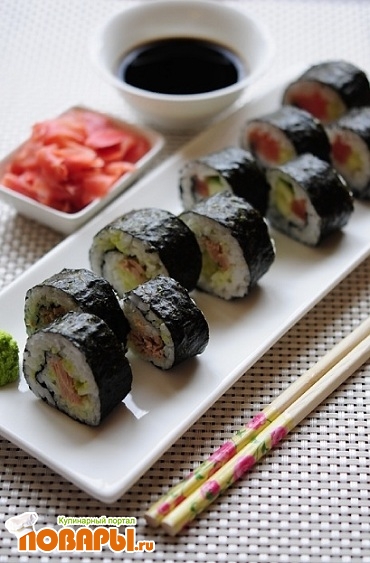 Rețetă pentru sushi obișnuit cu ton - bucătăria japoneză