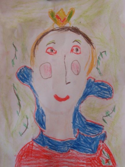 Малюємо портрет весни-червоні з дітьми старшого дошкільного віку