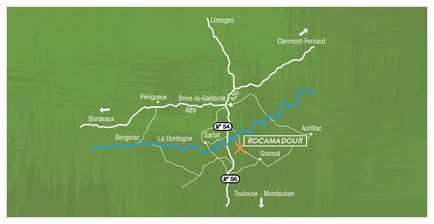 Rocamadour (Рокамадур), міді-піренеї, франція - путівник, проїзд