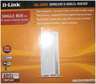 Router dsl 2650u - lépésről lépésre a teáskanna