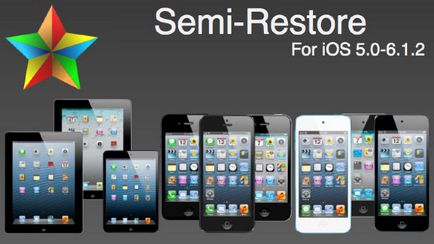 Semirestore - restaurarea firmware-ului pe iphone, ipad cu jailbreak, news apple