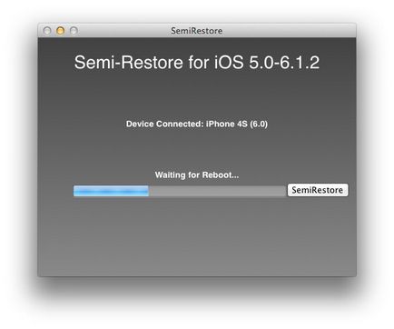 Semirestore - restaurarea firmware-ului pe iphone, ipad cu jailbreak, news apple