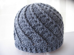 Hat-yarmulka crochet, ochii mei