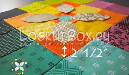 Varrni fényes és színes patchwork panelek