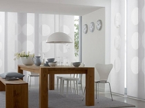 Függöny szecessziós fotó példák a hálószoba, nappali és a konyha