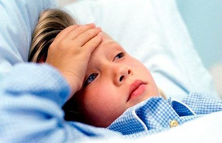 Simptomele meningitei la copii