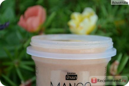 Скраб для особи banna face scrub mango тайської фірми - «ефективний скраб з манго з таїланду для