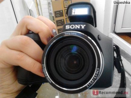 Sony Cyber-shot DSC-H100 - «szuper, de miért nem az akkumulátor,” vásárlói vélemények