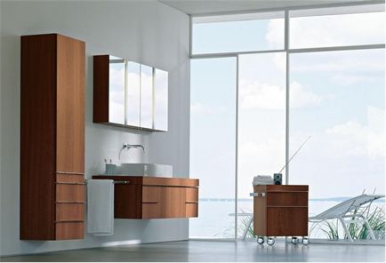 Modern design fürdőszoba, belső művészeti