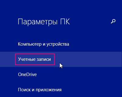 Створення нового користувача в windows 8