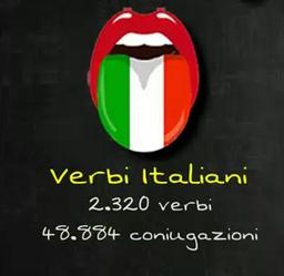 A konjugáció az olasz ige táblázat