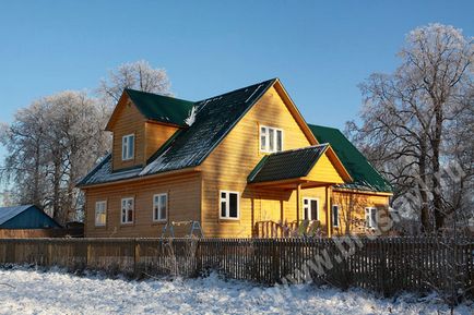 Construcția de case și băi de la un bar din regiunea Yaroslavl și Yaroslavl