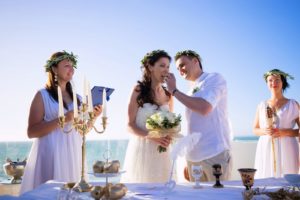 Весілля в грецькому стилі - як створити правильний образ