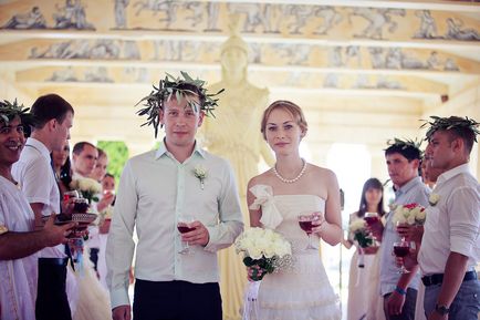 Esküvő a görög stílusban -, hogyan kell létrehozni a megfelelő képet