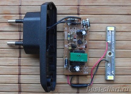 Світлодіодний led драйвер з китайських зарядних пристроїв мобільних телефонів