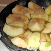 Tateno tart (tarte tatin) egy lépésről lépésre recept fotók