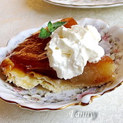 Tateno tart (tarte tatin) egy lépésről lépésre recept fotók