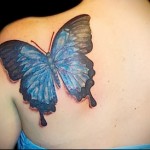 Butterfly tattoo - fotografii de tatuaje cu fluturi