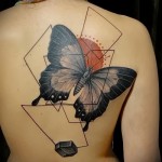 Butterfly tattoo - fotografii de tatuaje cu fluturi