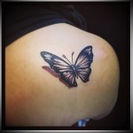 Butterfly tattoo - fotografii de tatuaje cu fluturi