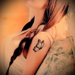 Butterfly tattoo - fotografii de tatuaje cu fluturi