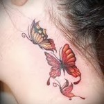 Butterfly tattoo - fotografii de tatuaje cu fluturi